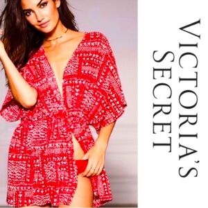 Victoria’s Secret Heart Pattern Caftan